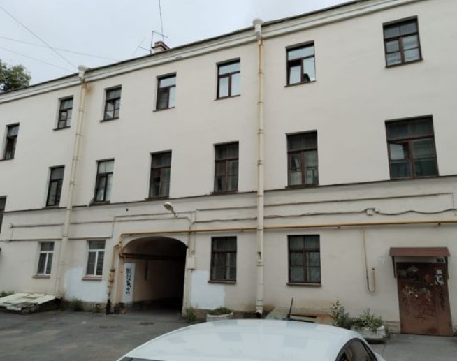 фасад дома, здание по адресу г Санкт-Петербург, Университетская наб, д 21